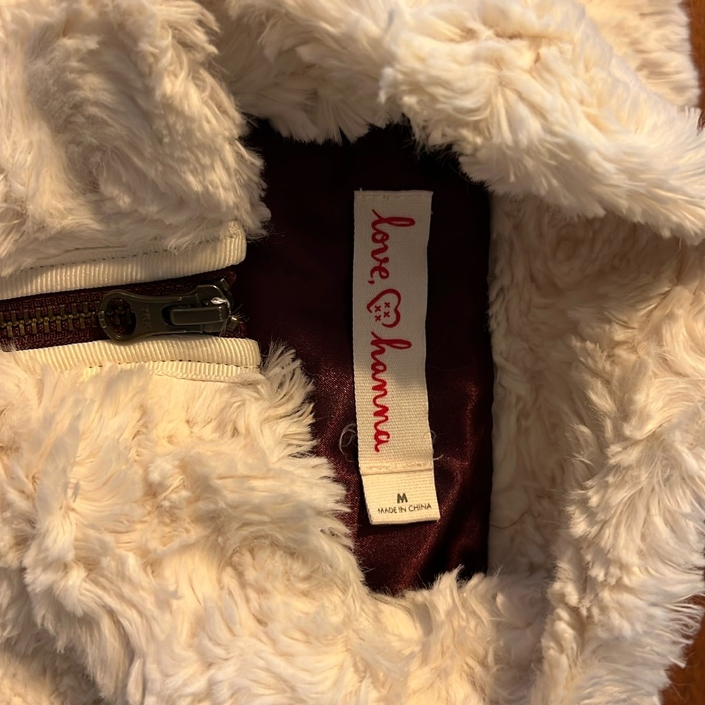 Hanna Anderson vest cream, super soft